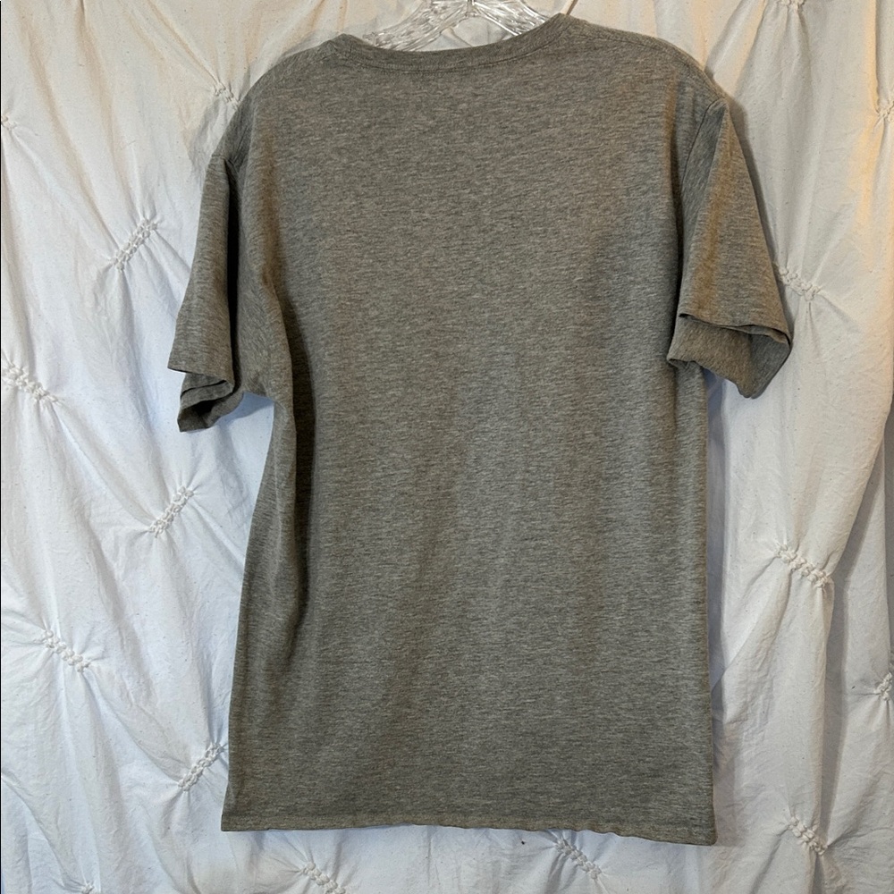 Champion Men's Heather Gray Short Sleeve Tee-Size medium - Picture 6 of 6